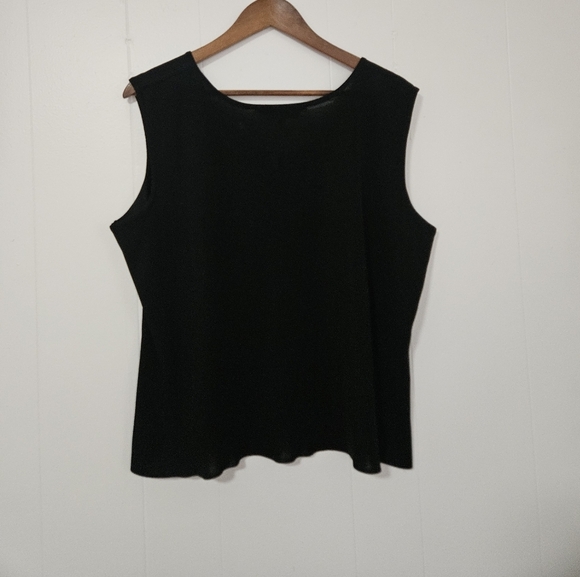 Ming Wang Classic Black Tank Top - Picture 4 of 7